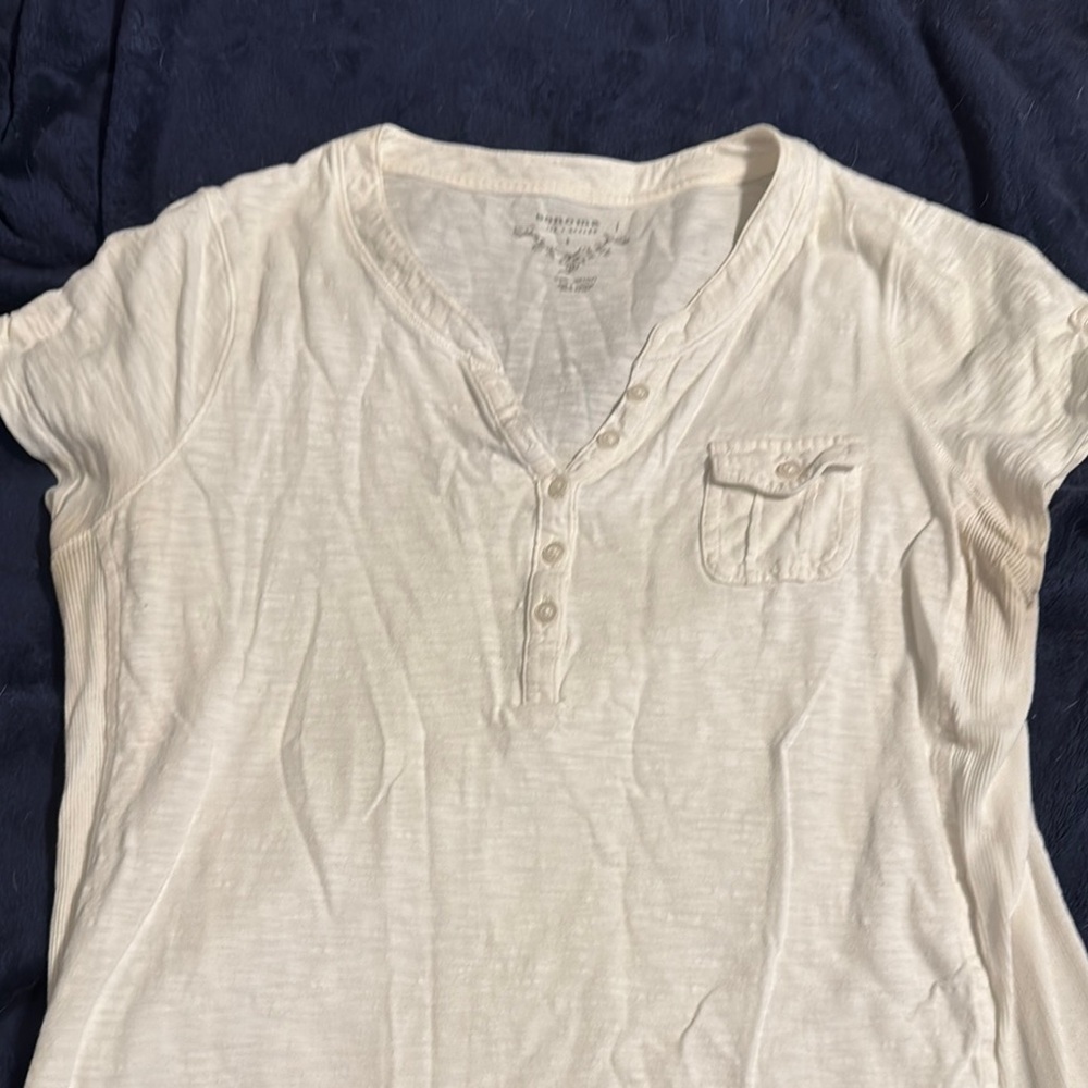 Sonoma White Short Sleeve Tee